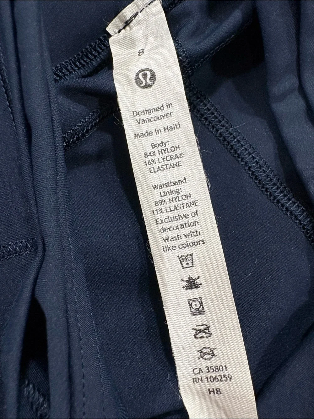 NWOT Lululemon Fast and Free High-Rise Crop 23